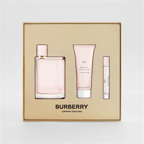 burberry her travel set|Burberry Her perfume gift set.